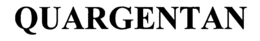 QUARGENTAN trademark