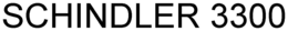 SCHINDLER 3300 trademark