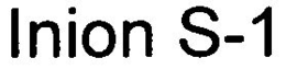 INION S-1 trademark