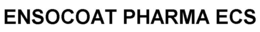 ENSOCOAT PHARMA ECS trademark