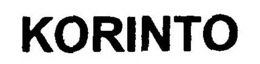 KORINTO trademark