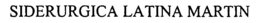SIDERURGICA LATINA MARTIN trademark