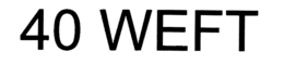 40 WEFT trademark