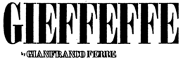 GIEFFEFFE BY GIANFRANCO FERRE trademark