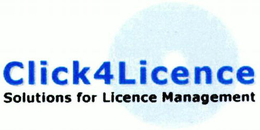 CLICK4LICENCE SOLUTIONS FOR LICENCE MANAGEMENT trademark