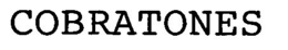 COBRATONES trademark