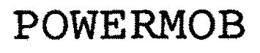 POWERMOB trademark