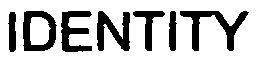 IDENTITY trademark