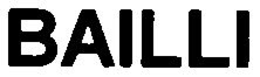 BAILLI trademark