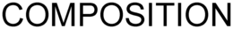 COMPOSITION trademark