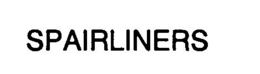 SPAIRLINERS trademark