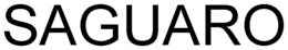 SAGUARO trademark