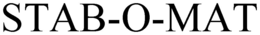 STAB-O-MAT trademark