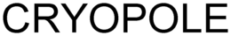 CRYOPOLE trademark