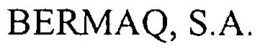 BERMAQ, S.A. trademark