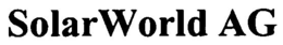 SOLARWORLD AG trademark