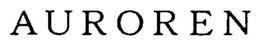 AUROREN trademark