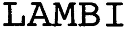LAMBI trademark