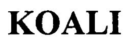 KOALI trademark