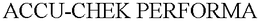 ACCU-CHEK PERFORMA trademark