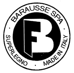 FB · BARAUSSE SPA · SUPERLEGNO · MADE IN ITALY trademark