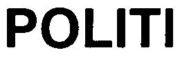 POLITI trademark