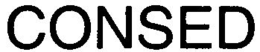 CONSED trademark