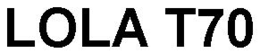 LOLA T70 trademark