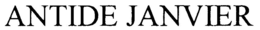 ANTIDE JANVIER trademark