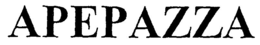 APEPAZZA trademark