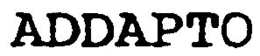 ADDAPTO trademark