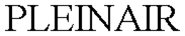 PLEINAIR trademark
