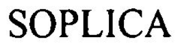 SOPLICA trademark