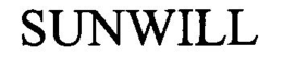 SUNWILL trademark