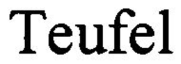 TEUFEL trademark