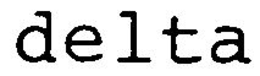 DELTA trademark