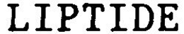 LIPTIDE trademark