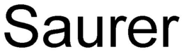 SAURER trademark
