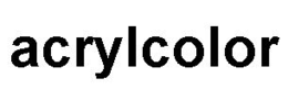 ACRYLCOLOR trademark