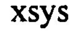 XSYS trademark