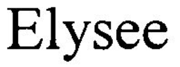ELYSEE trademark