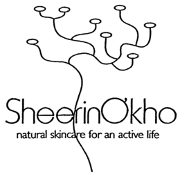 SHEERINO'KHO NATURAL SKINCARE FOR AN ACTIVE LIFE trademark