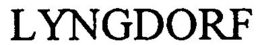 LYNGDORF trademark