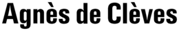 AGNÈS DE CLÈVES trademark