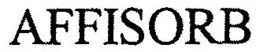 AFFISORB trademark