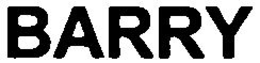 BARRY trademark