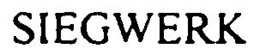 SIEGWERK trademark