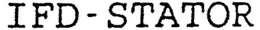IFD-STATOR trademark