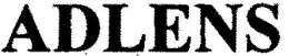 ADLENS trademark