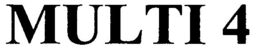 MULTI 4 trademark